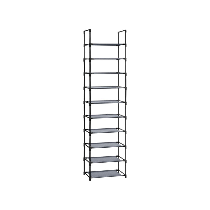 Tall Narrow Shoe Rack, 45 x 28 x 173cm