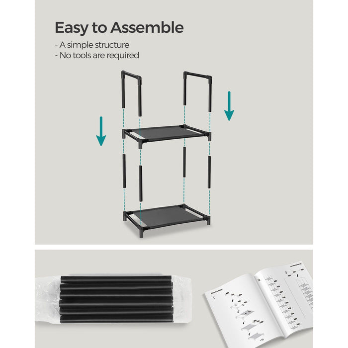 Songmics Vertical Shoe Rack 10 Tier