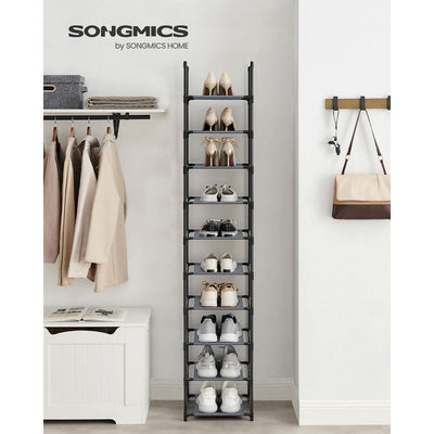 Songmics Tall Narrow Shoe Rack, 33 x 33 x 173 cm Songmics