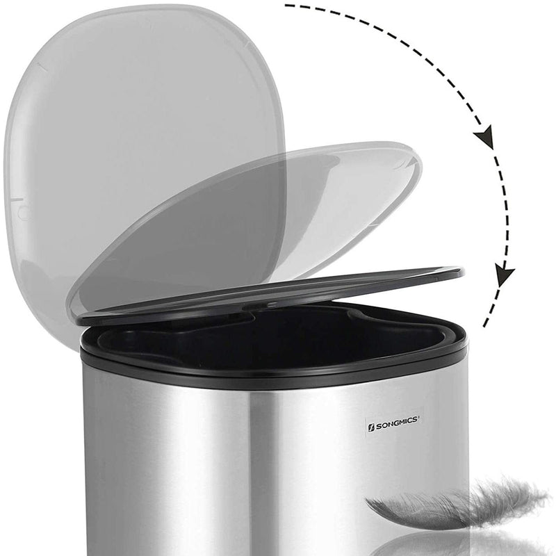 5L Pedal Bin With Soft Close Lid by Songmics