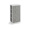 4 Drawer Chest With Fabric Drawers by Songmics Songmics