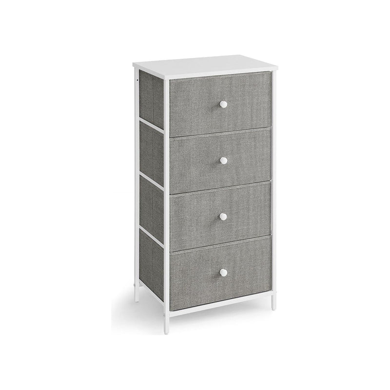 4 Drawer Chest With Fabric Drawers by Songmics