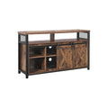 Vasagle Industrial Style TV Cabinet With Sliding Barn Style Doors