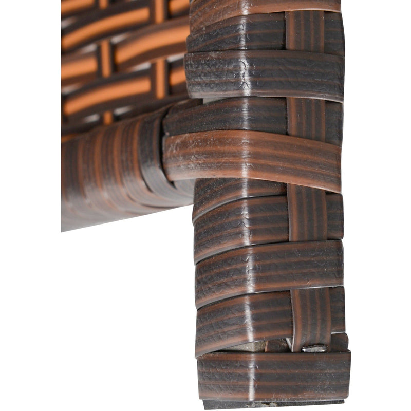 10 Seater Rattan Cube Dining Set with Table, Chairs, Stools