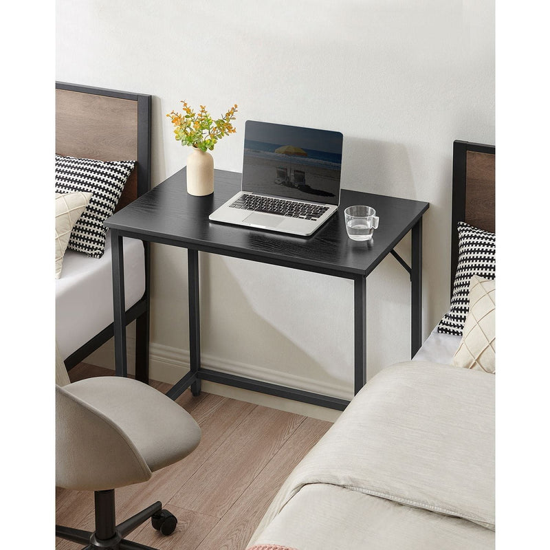 Vasagle Small Black Computer Desk For Home Office