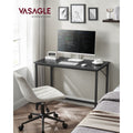 Vasagle Small Home Office Desk 100cm, Black