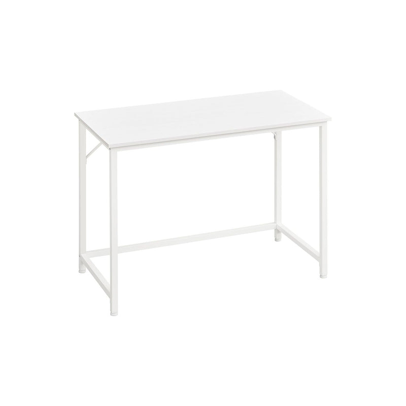 Vasagle Small White Desk 100cm For Home Office or Study Area