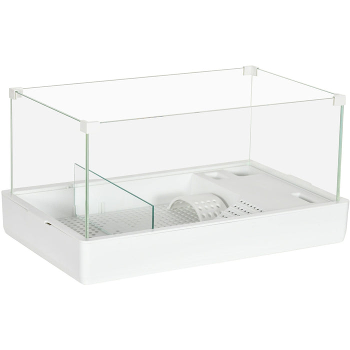 Small Turtle Tank With Glass Sides#