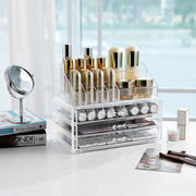 Acrylic Dressing Table Makeup Organiser Songmics