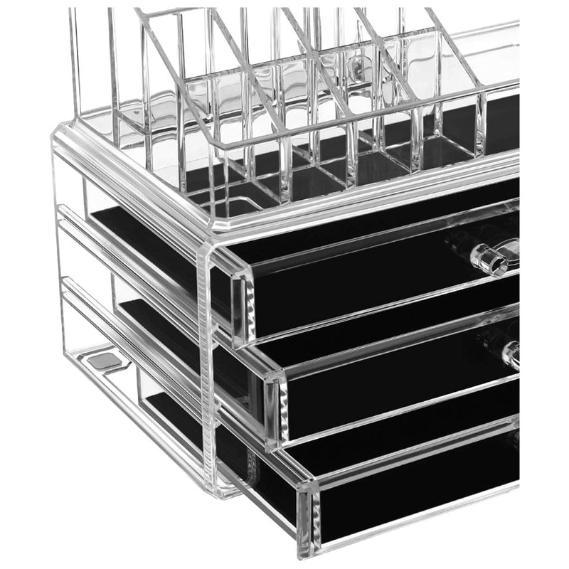 Acrylic Dressing Table Makeup Organiser Songmics