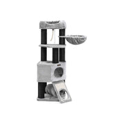 Feandrea Large Tower Cat Tree, Light Grey