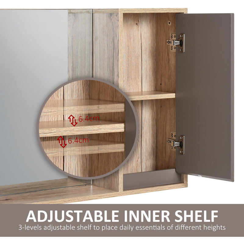 Wall Mount Bathroom Cabinet with Mirror