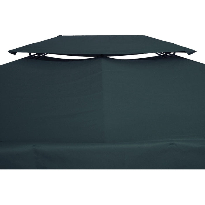 Waterproof Gazebo Canopy Replacement 3x4m (Top Only)