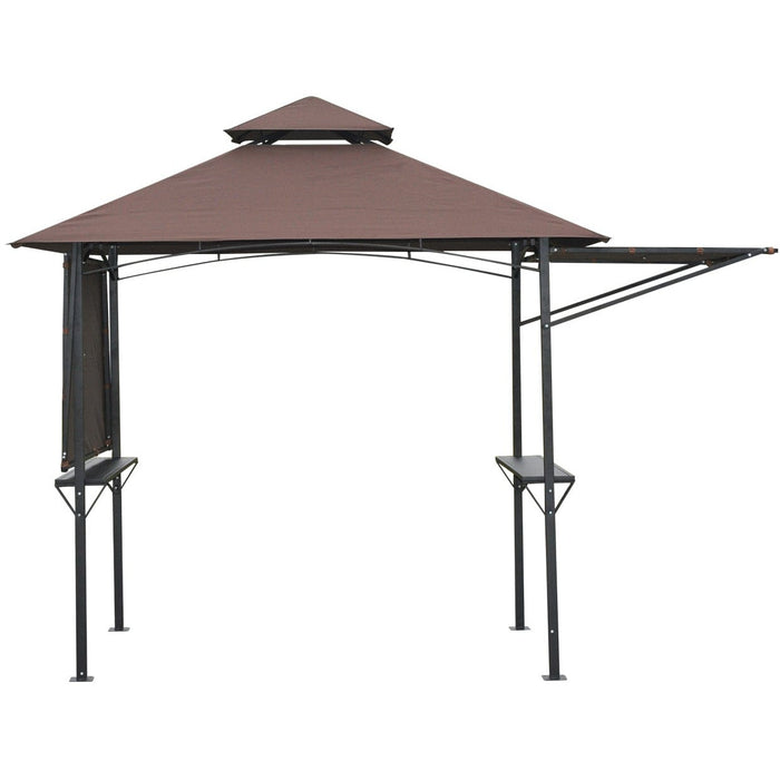 BBQ Gazebo With Shevles, Coffee