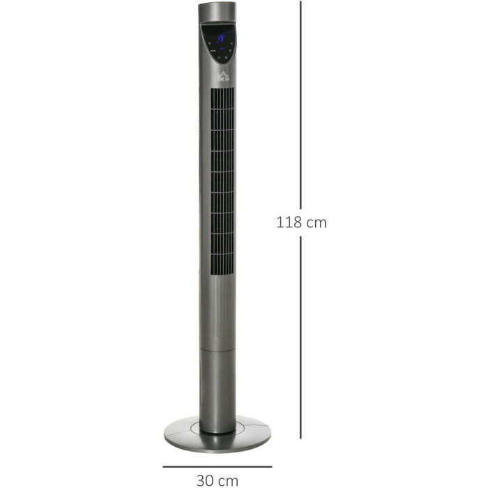 46" Ionizer Tower Fan with Remote, 3 Speed, Oscillation