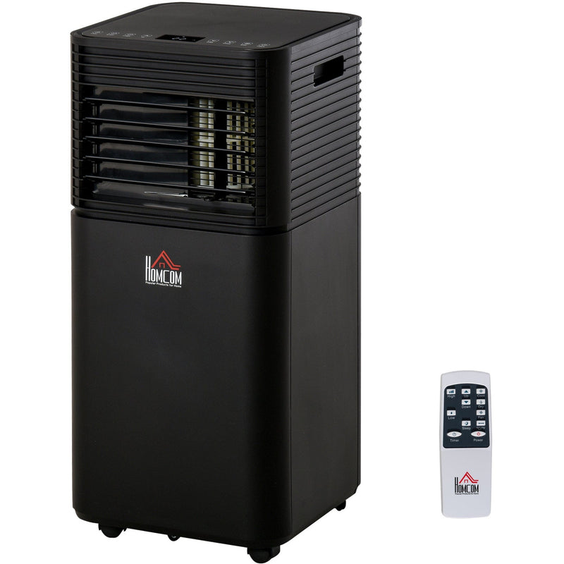 8000 BTU Portable AC w/ Remote, LED, 24Hr Timer Homcom