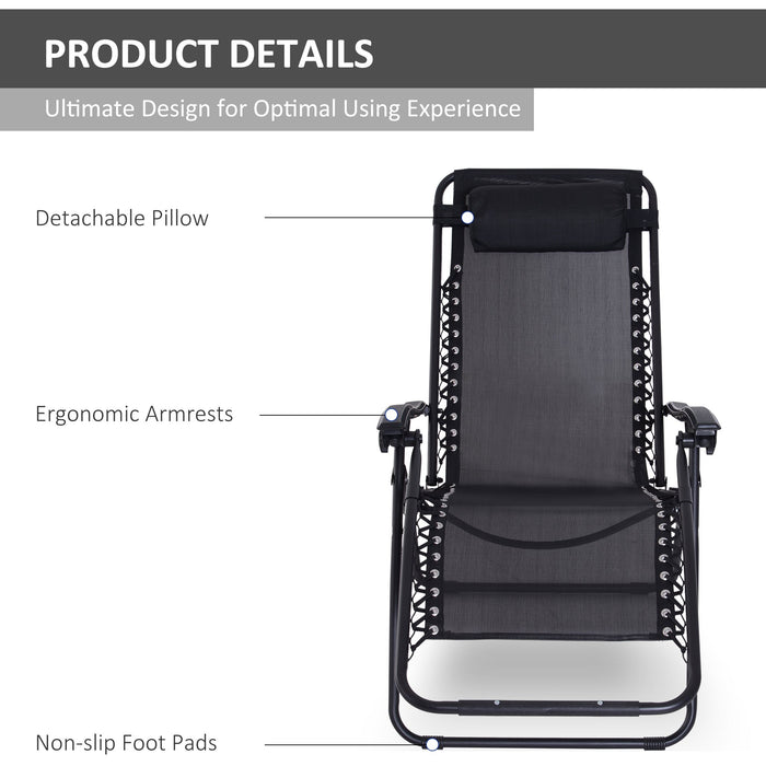 Folding Outdoor Zero Gravity Chair