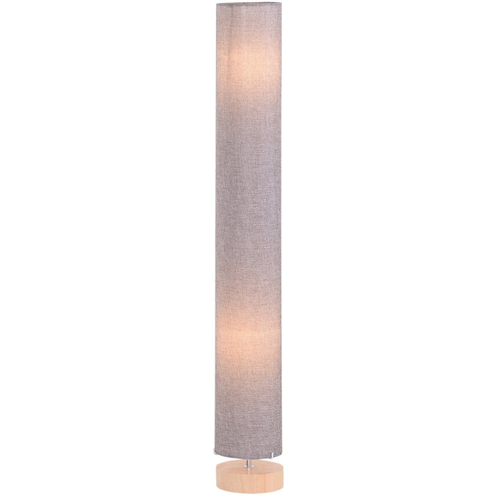 Modern Floor Lamp, 47-Inch, Fabric Linen Shade