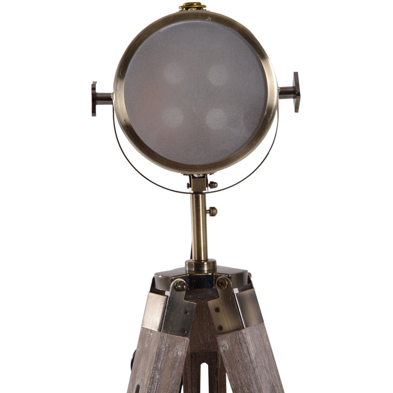 Vintage Tripod Floor Lamp, Photography Spotlight