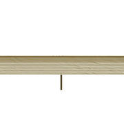 Outsunny Retractable Pergola Shade Cover, Replacement Canopy for 4 x 3 (m) Pergola, Retractable Roof, Beige Outsunny
