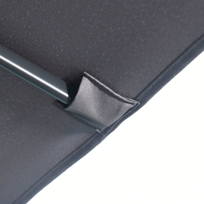 2.3m Balcony Half Umbrella, Crank Handle