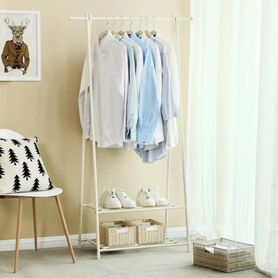 Metal Coat Rack With Shelf SONGMICS