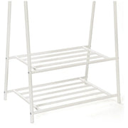 Metal Coat Rack With Shelf SONGMICS