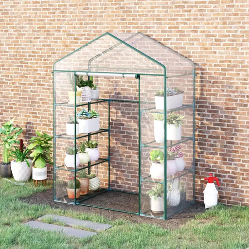 Mini Grow House Greenhouse With Transparent Cover