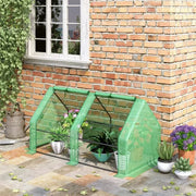 Green Mini Ground Tunnel Greenhouse 
