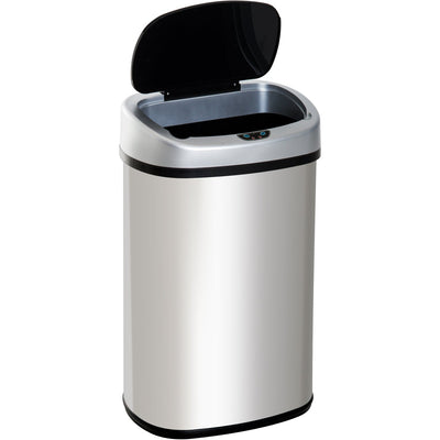 48L Stainless Steel Automatic Sensor Dustbin Homcom