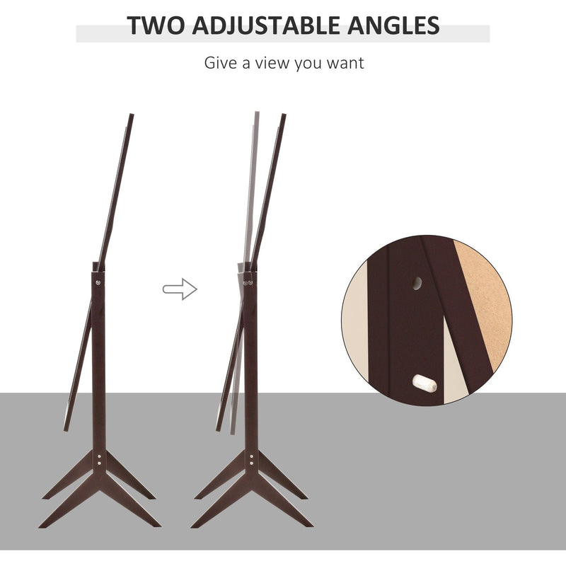 Freestanding Dressing Mirror, Adjustable Angle, 148x47cm