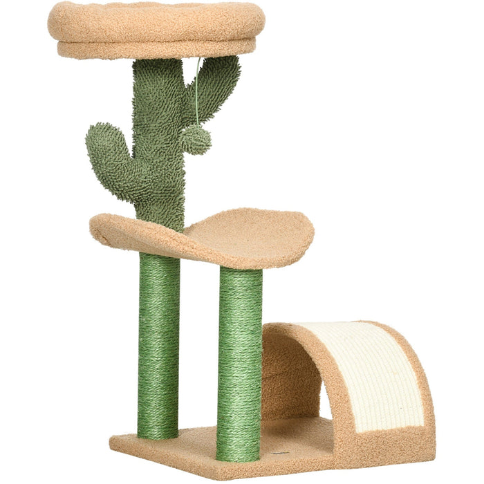 PawHut Cat Tree And Activity Tower