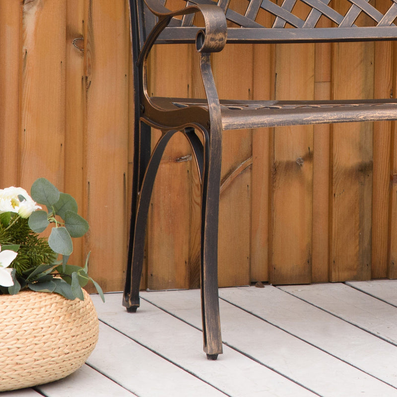 Cast Aluminium Bench