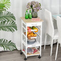 Mobile Kitchen Island Homcom