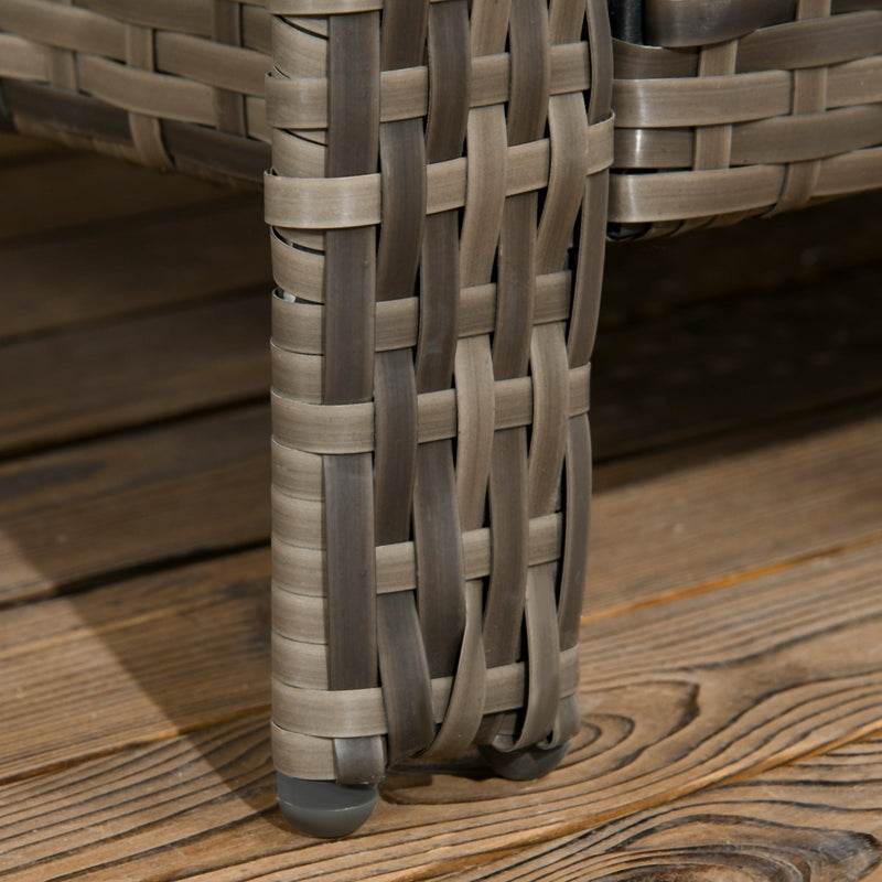 3 Piece Outdoor Rattan Bistro Set