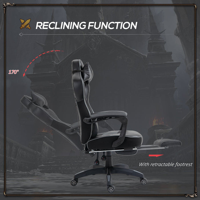 Racing Gaming Chair Grey