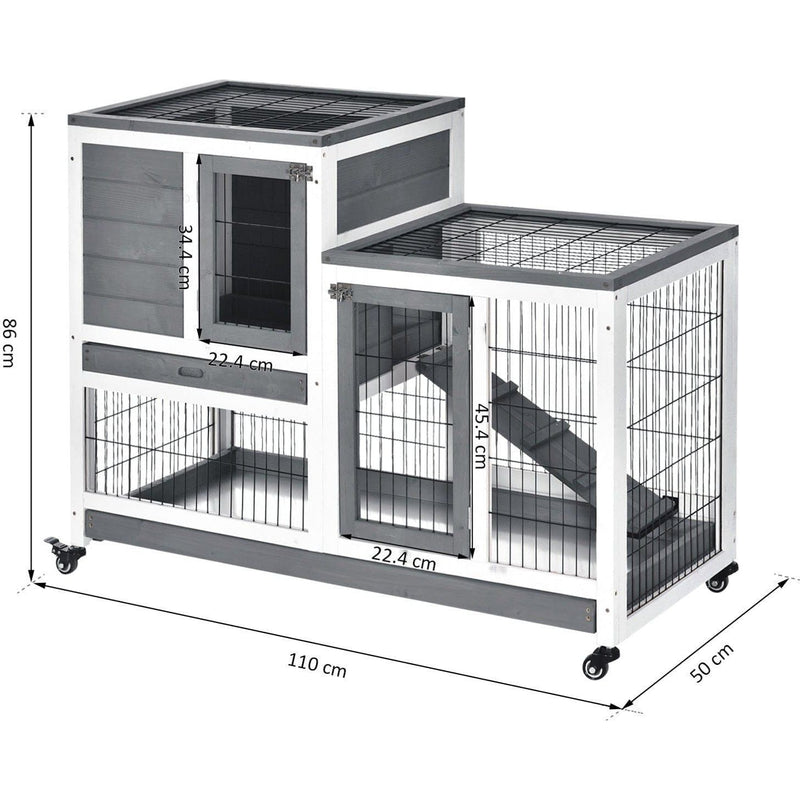 Indoor Rabbit Hutch With Run