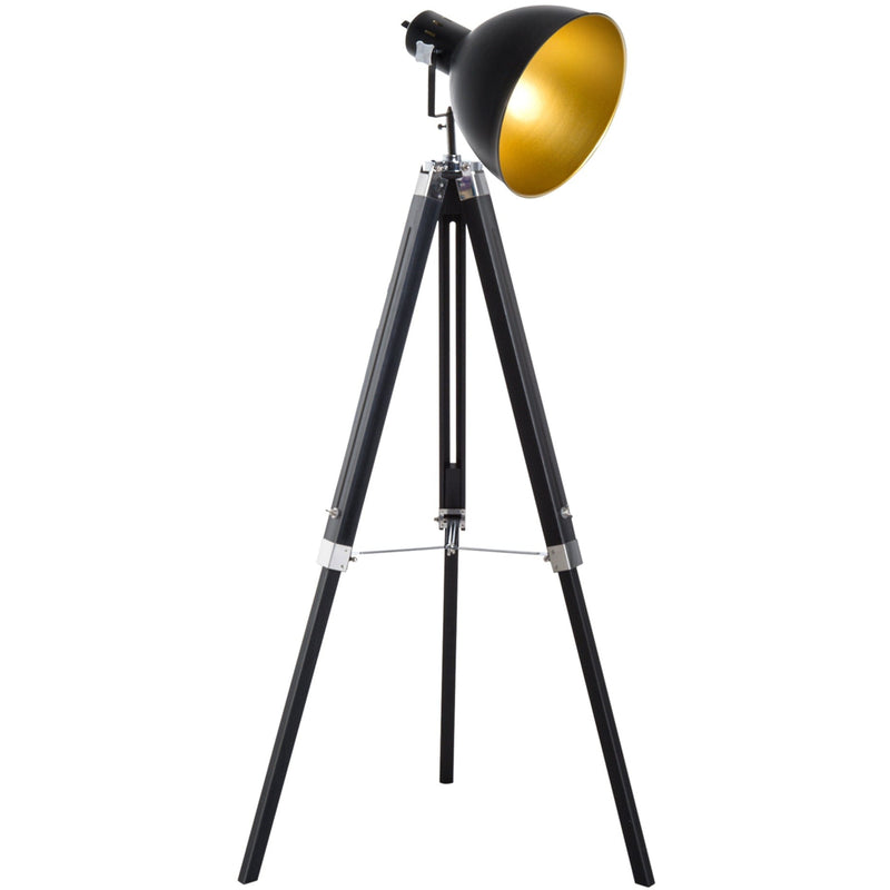 Industrial Tripod Floor Lamp