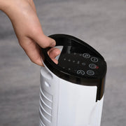 70° Oscillating Tower Fan with Remote, 3 Speed, 7.5h Timer Homcom