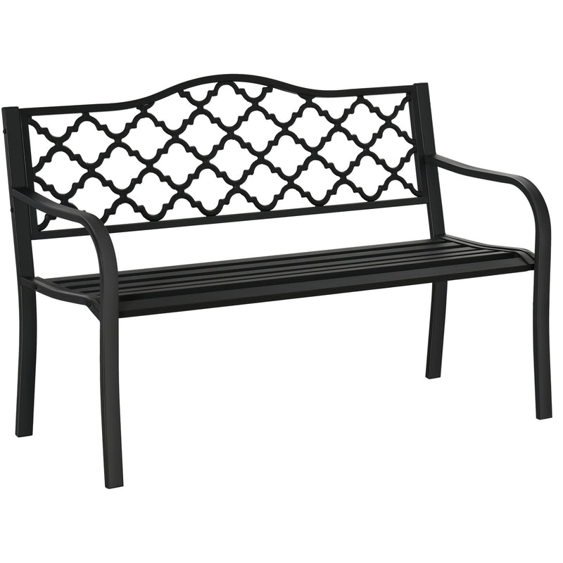 Antique Cast Iron Bench Outsunny