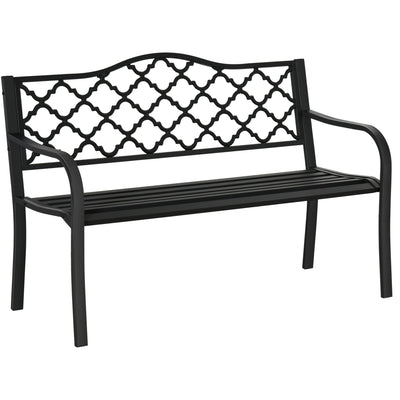 Antique Cast Iron Bench Outsunny