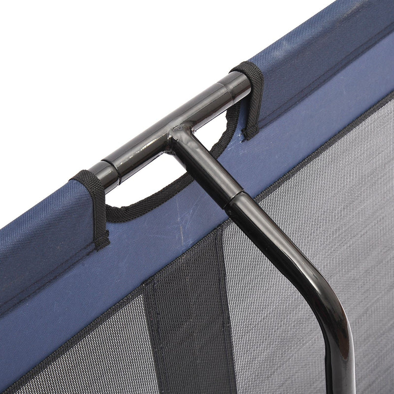 Elevated Pet Cot, Portable, Camping, Blue