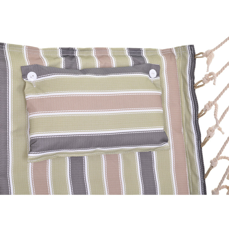 Outdoor Hanging Hammock Chair, Thick Rope, Multicoloured Outsunny