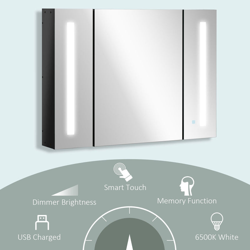 Bathroom Cabinet With Lights and Mirror