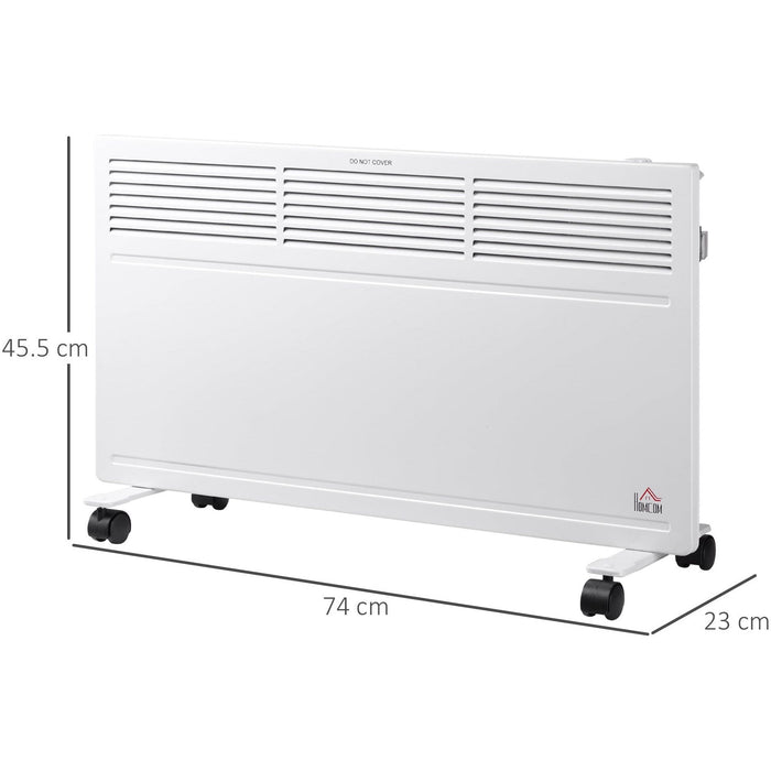 Convector Radiator Heater, 2 Settings, Adjustable Thermostat