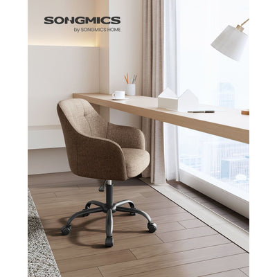 Brown Modern Office Chair For Home Office by Songmics Songmics