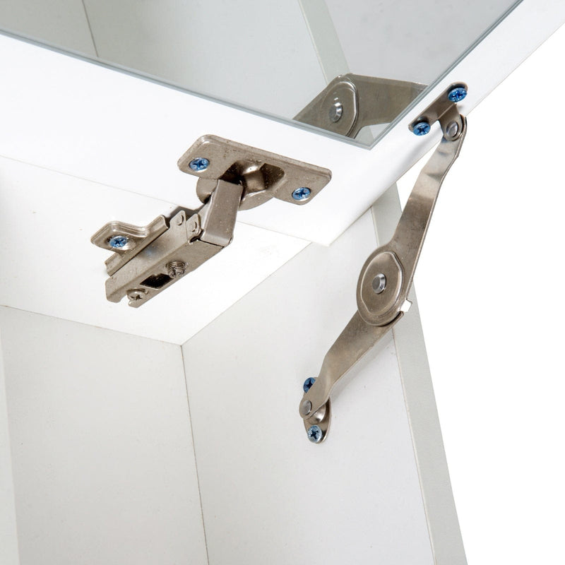 Dressing Table With Flip up Mirror and Stool