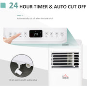 7000 BTU 4-in-1 Portable AC with Timer Homcom