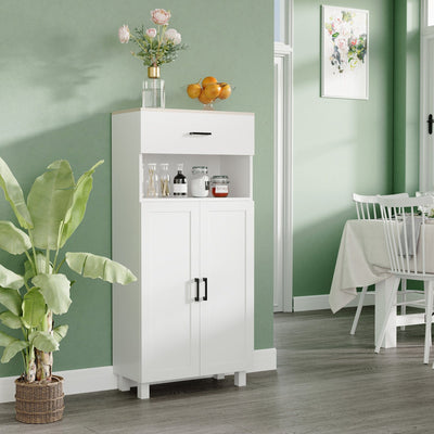 Small Freestanding Cabinet For Kitchen Homcom