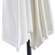 2.7m Half Parasol for Balcony - 5 Steel Ribs Outsunny